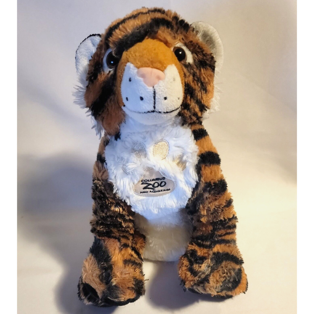 Rajan Bengal Tiger Plush Columbus Zoo & Aquarium 12" 2017